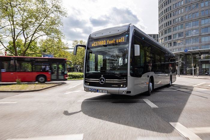 Mercedes Benz eCitaro fuell cell