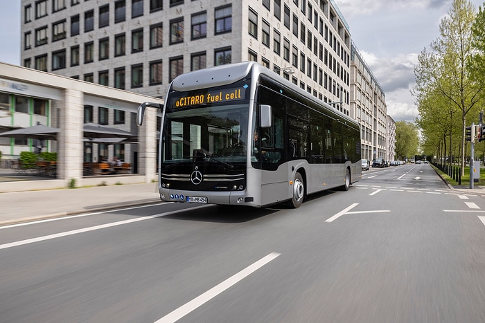 Mercedes Benz eCitaro fuell cell
