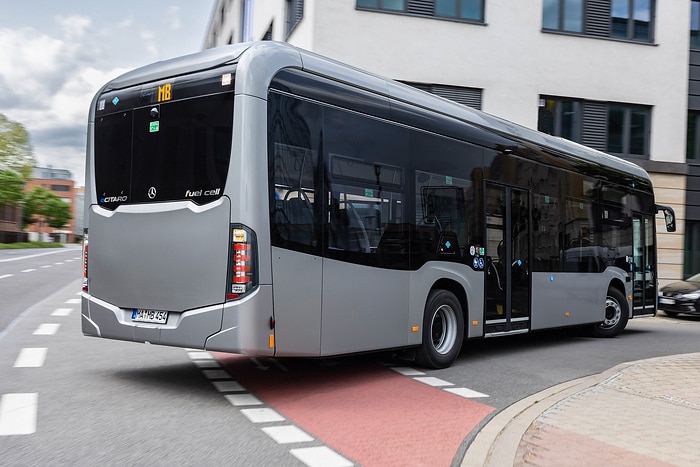 Mercedes Benz eCitaro fuell cell