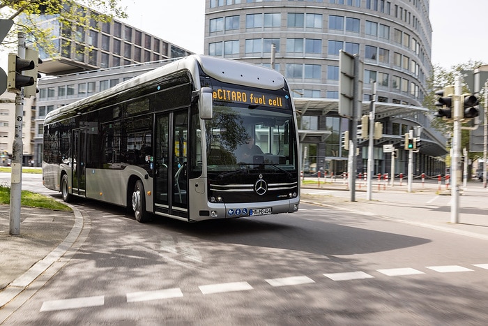 Mercedes Benz eCitaro fuell cell