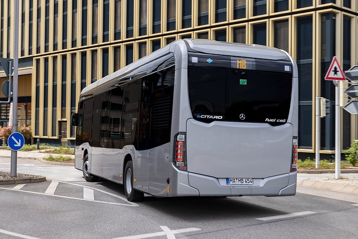 Mercedes Benz eCitaro fuell cell