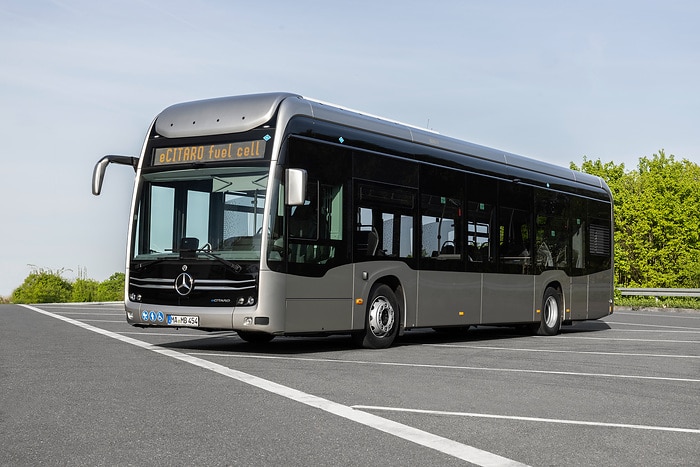 Mercedes Benz eCitaro fuell cell