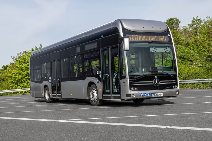 Mercedes Benz eCitaro fuell cell