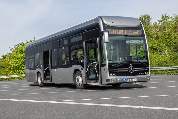 Mercedes Benz eCitaro fuell cell