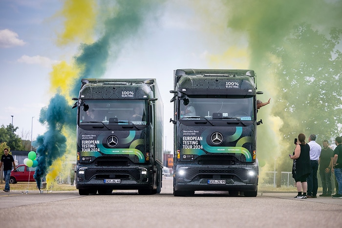 Über 15.000 vollelektrisch gefahrene Kilometer: Mercedes-Benz eActros 600 Test-Tour durch Europa erfolgreich beendet