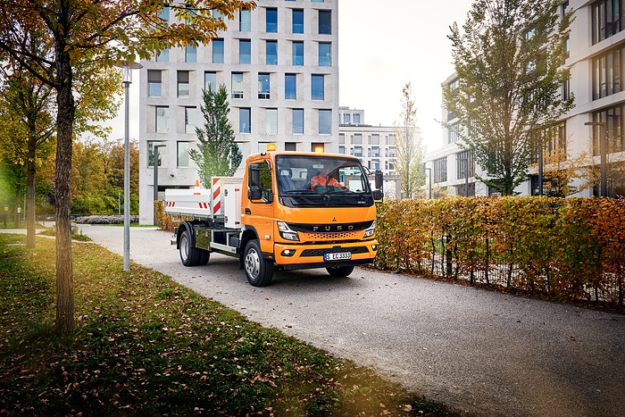 Next Generation eCanter at GaLaBau 2024: FUSO shows electromobility solutions for a wide range of tasks in horticulture and landscaping