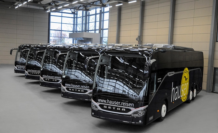 Neue Setra Hochdeckerflotten