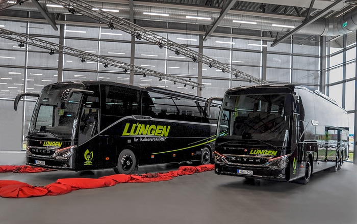 Neue Setra Hochdeckerflotten
