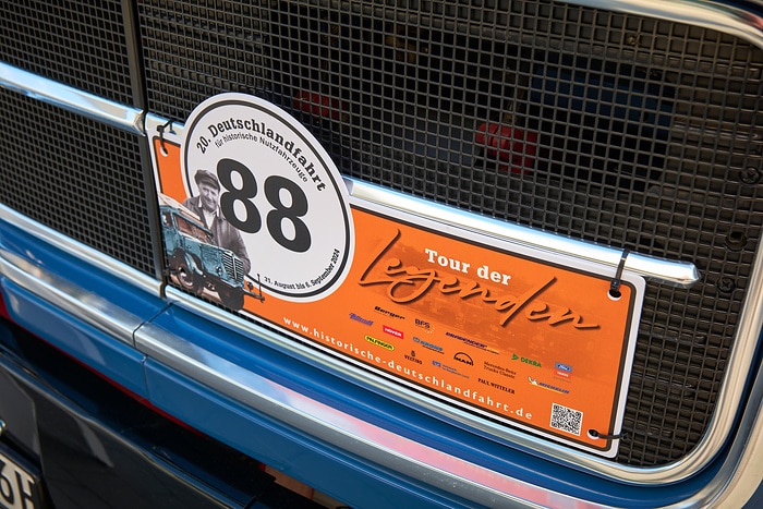 Anniversary tour: Eight truck and bus legends from Mercedes-Benz and Setra at the 20th Germany tour for historic commercial vehicles
