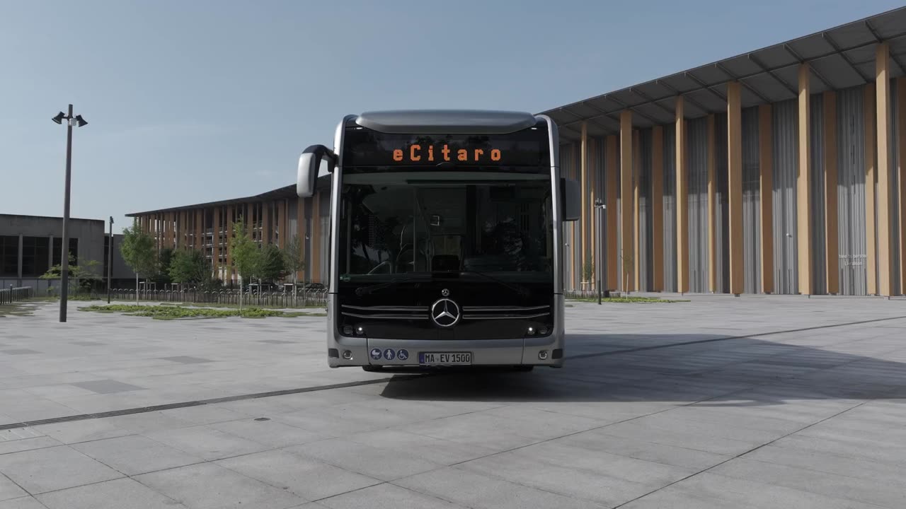 Footage | Mercedes-Benz eCitaro K, Straßburg, 2024