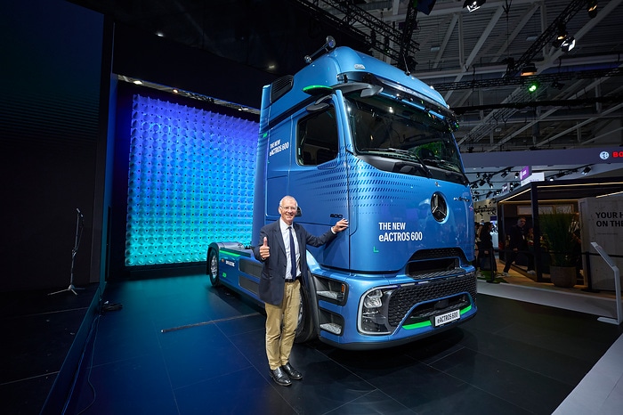 Mercedes-Benz eActros 600 is “International Truck of the Year 2025”