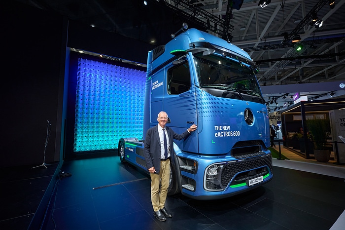 Mercedes-Benz eActros 600 is “International Truck of the Year 2025”