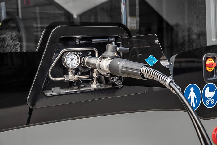 New hydrogen filling stations for city buses