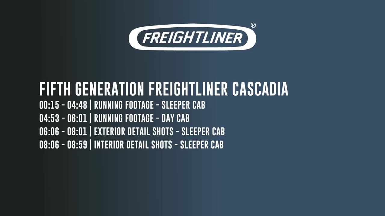 Daimler Truck brand Freightliner introduces fifth Generation Cascadia for the North American market