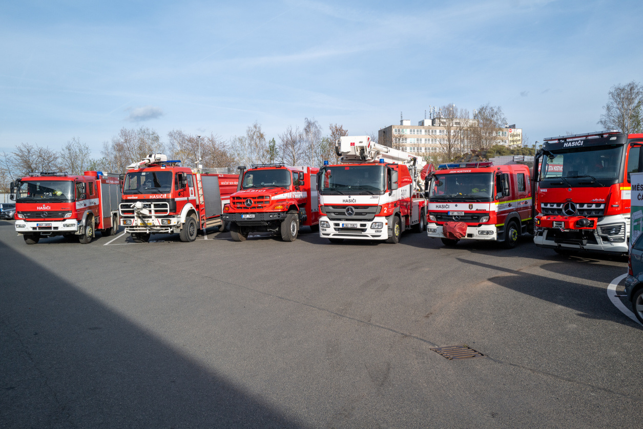 New Mercedes-Benz Arocs for the Prague fire brigade New Mercedes-Benz Arocs for the Prague fire brigade