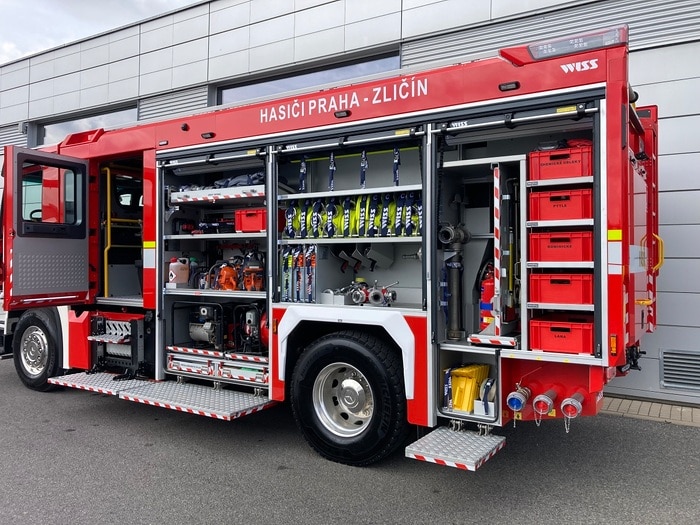 New Mercedes-Benz Arocs for the Prague fire brigade