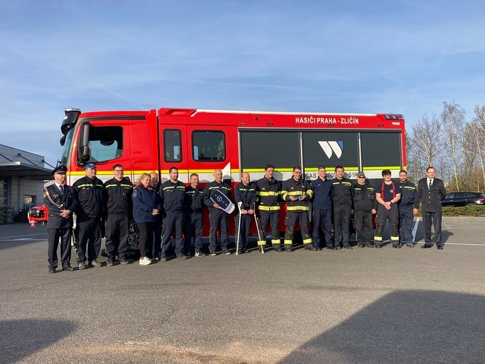 New Mercedes-Benz Arocs for the Prague fire brigade