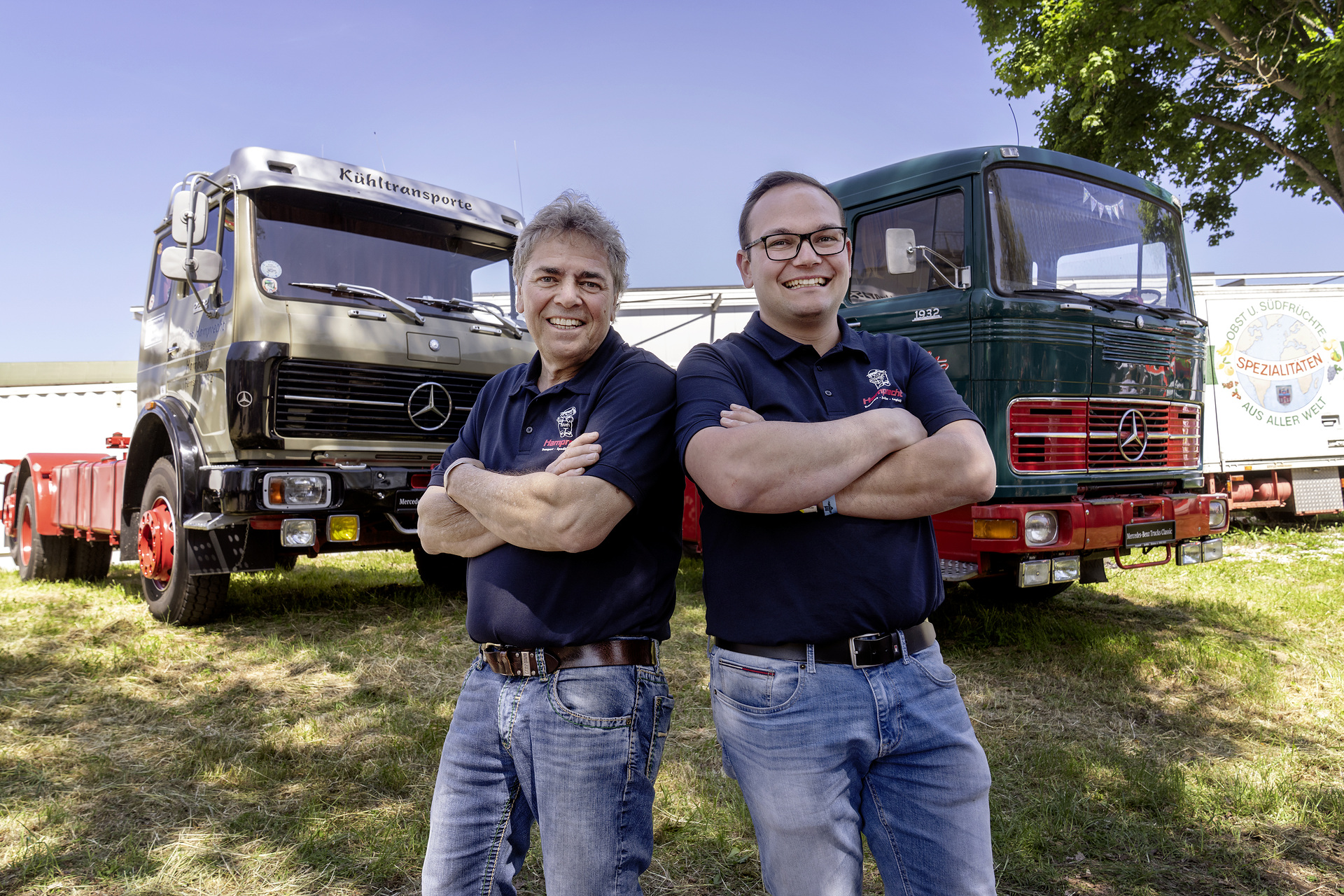 Rolf Hamprecht / Tobias Hamprecht Mercedes-Benz Trucks Classic begeistern beim Brazzeltag 2025 – Technikgeschichte zum Anfassen und Mitfahren