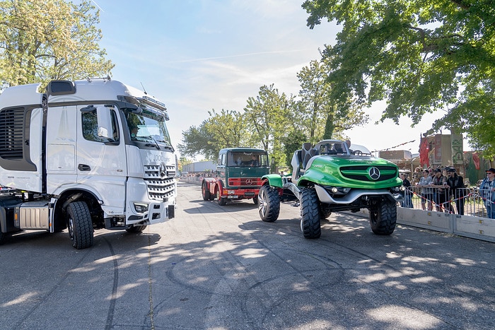 Mercedes-Benz Trucks Classic begeistern beim Brazzeltag 2025 – Technikgeschichte zum Anfassen und Mitfahren