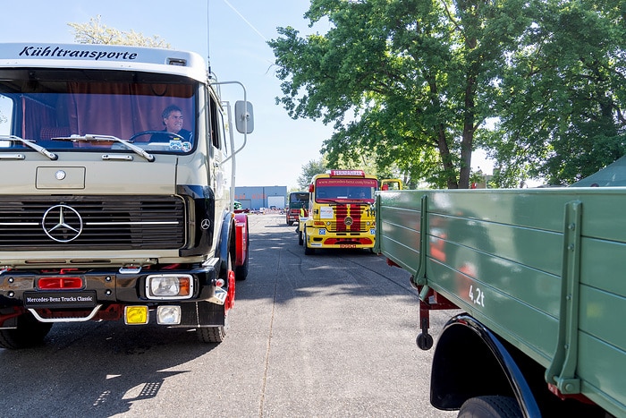 Mercedes-Benz Trucks Classic begeistern beim Brazzeltag 2025 – Technikgeschichte zum Anfassen und Mitfahren