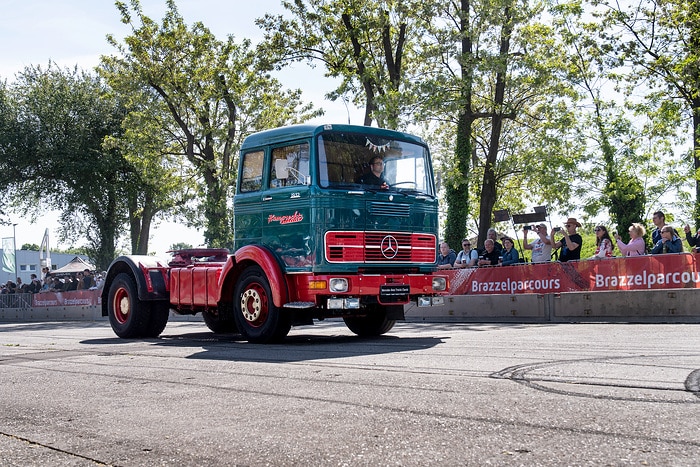Mercedes-Benz Trucks Classic begeistern beim Brazzeltag 2025 – Technikgeschichte zum Anfassen und Mitfahren