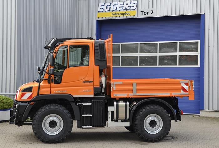 Eine besonders kleine Neuheit: Der Unimog Low