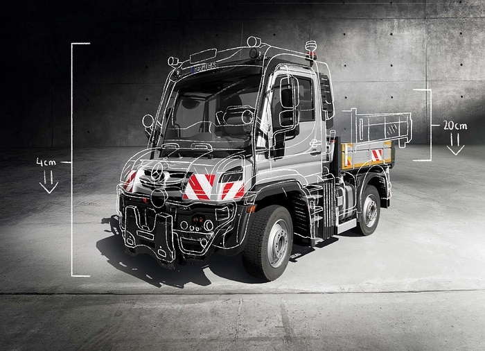 Eine besonders kleine Neuheit: Der Unimog Low