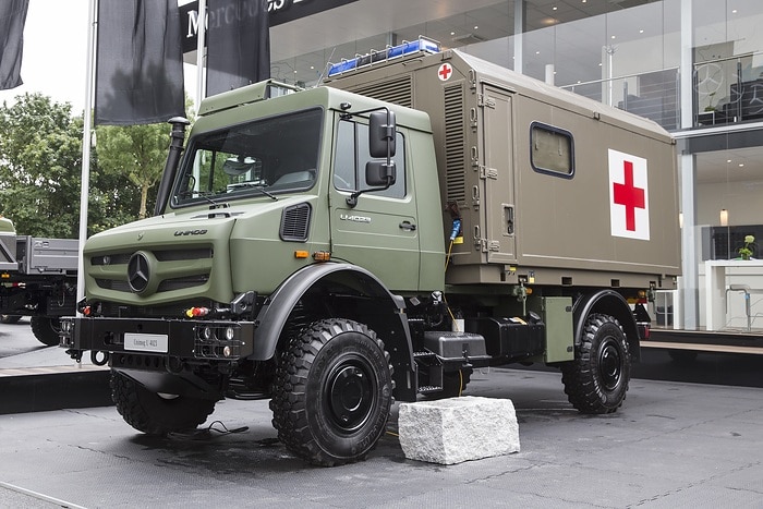 Mercedes-Benz Special Trucks takes part at the “Day of the German Armed Forces”
