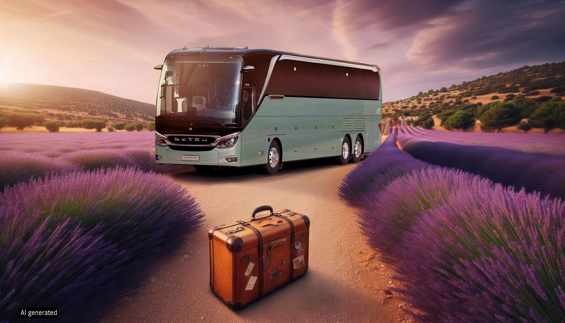 Setra S 516 HDH Test vehicle Setra TopClass S 516 HDH