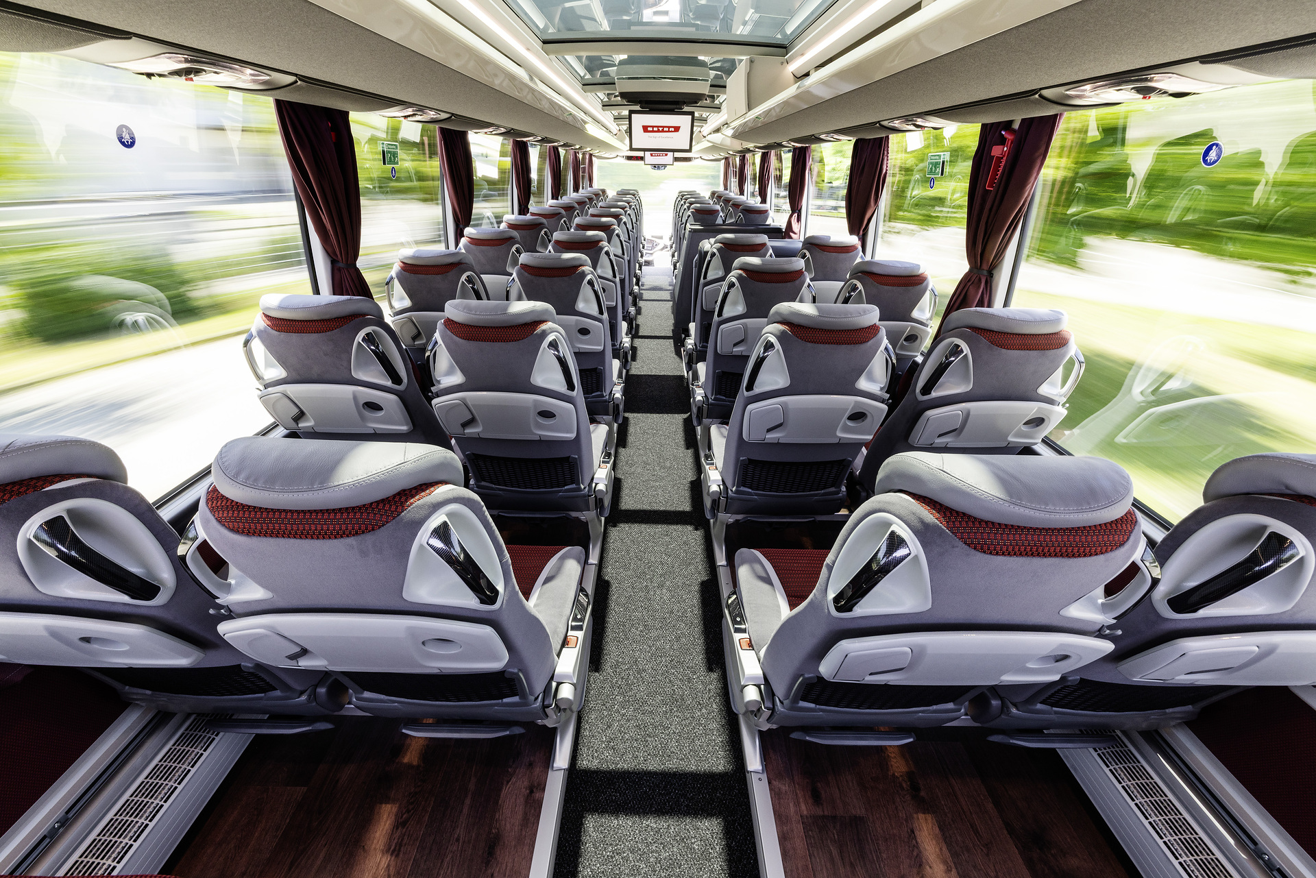 Setra S 516 HDH Test vehicle Setra TopClass S 516 HDH