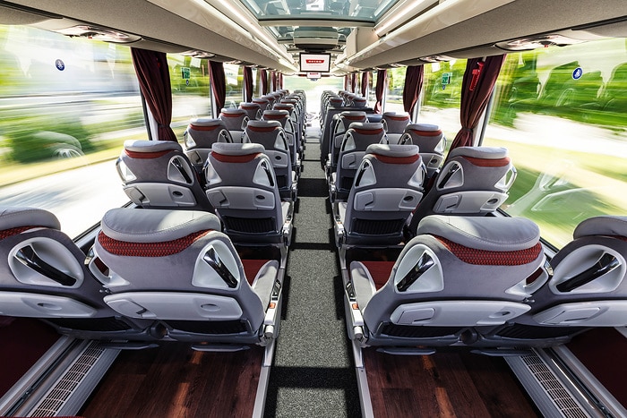 Test vehicle Setra TopClass S 516 HDH
