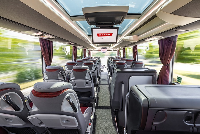 Test vehicle Setra TopClass S 516 HDH