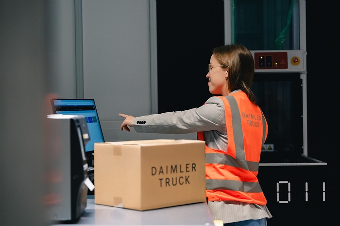 Daimler Truck Global Parts Center in Halberstadt