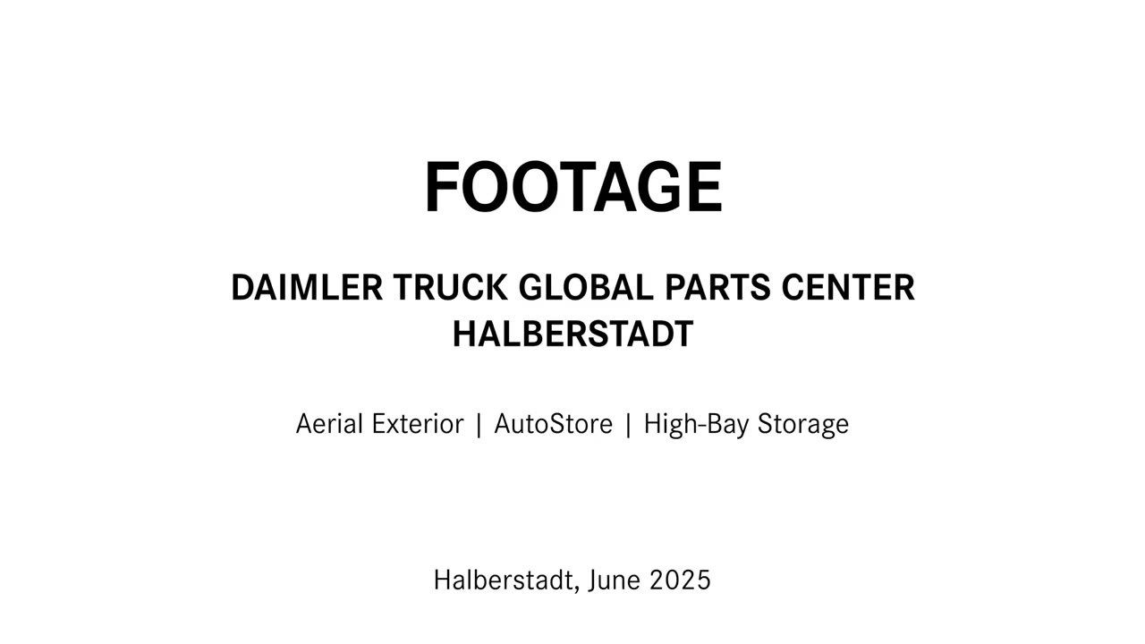 Daimler Truck Global Parts Center in Halberstadt