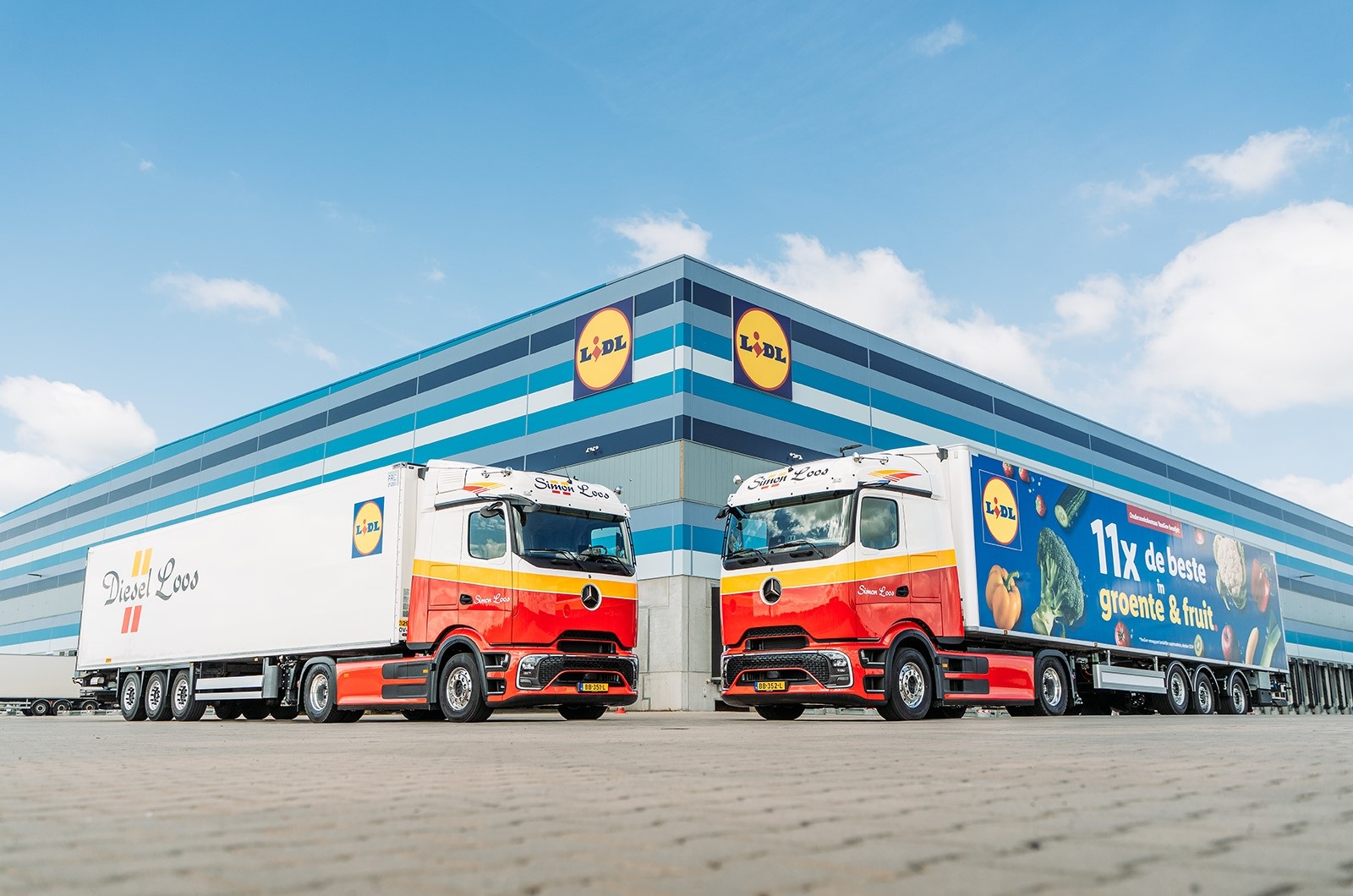 Mercedes-Benz eActros 600 bei Simon Loos Simon Loos gibt Gas in Sachen Elektro: Erste Mercedes-Benz eActros 600 übergeben