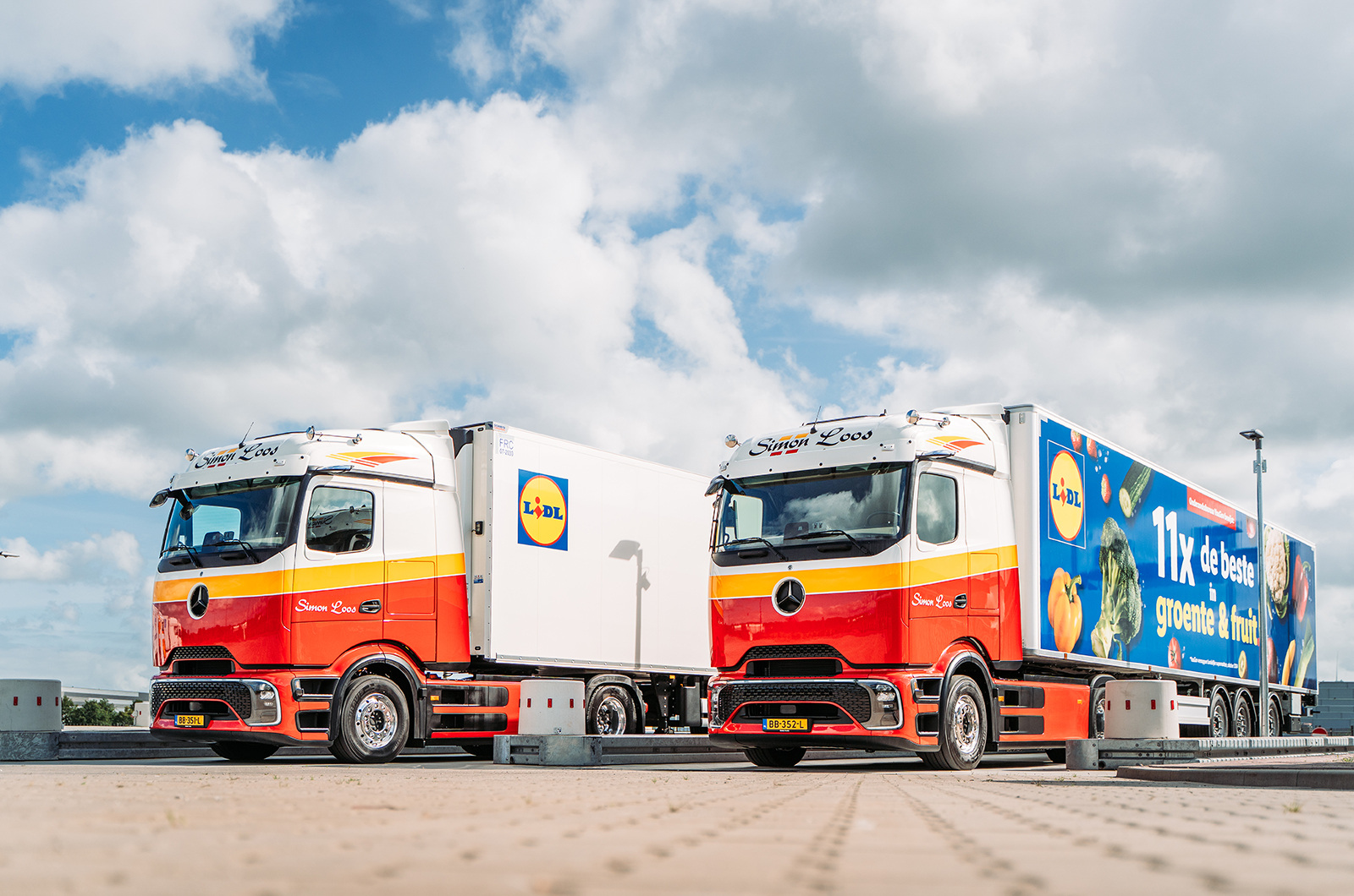 Mercedes-Benz eActros 600 bei Simon Loos Simon Loos gibt Gas in Sachen Elektro: Erste Mercedes-Benz eActros 600 übergeben