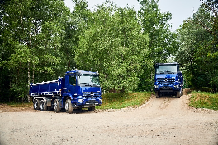 Mercedes-Benz Trucks: Construction Power for Every Terrain