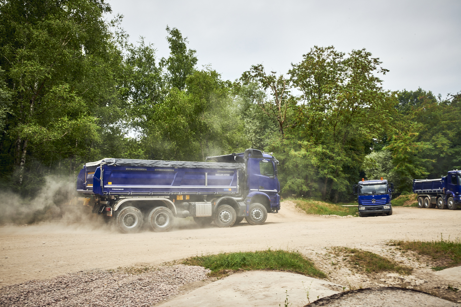 Mercedes-Benz Trucks Construction Vehicles Event in Ötigheim, Germany Mercedes-Benz Trucks: Construction Power for Every Terrain