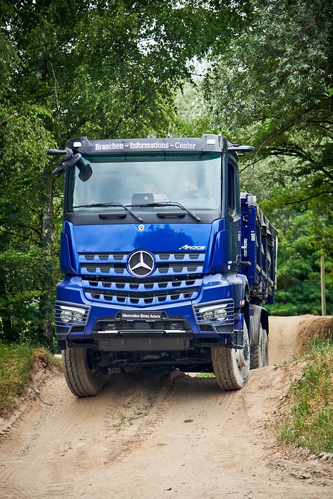 Mercedes-Benz Trucks: Construction Power for Every Terrain