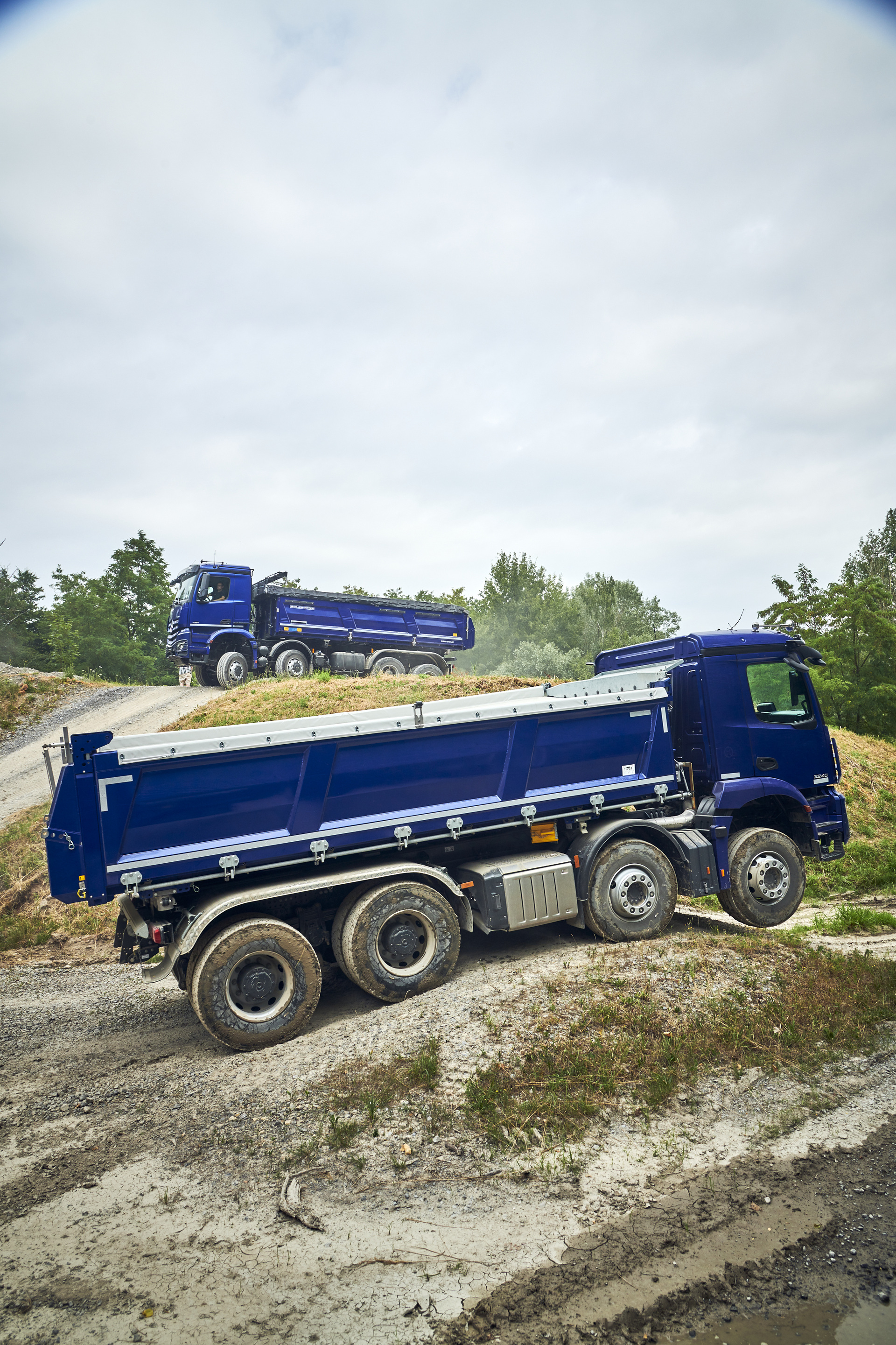 Mercedes-Benz Trucks Construction Vehicles Event in Ötigheim, Germany Mercedes-Benz Trucks: Construction Power for Every Terrain