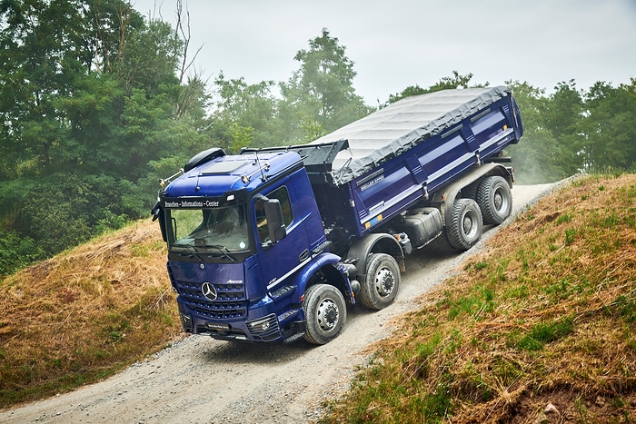 Mercedes-Benz Trucks: Construction Power for Every Terrain