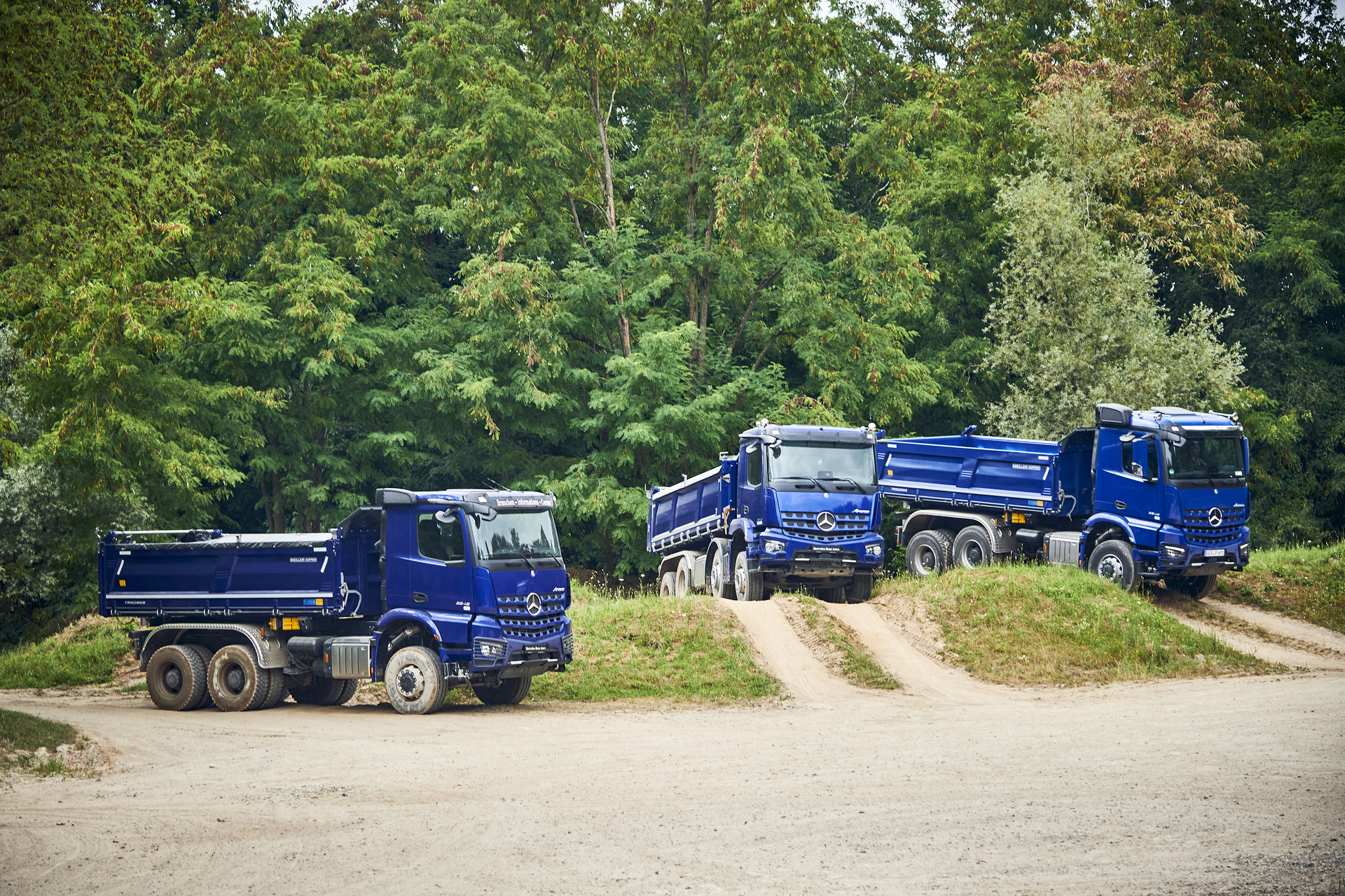 Mercedes-Benz Trucks Construction Vehicles Event in Ötigheim, Germany Mercedes-Benz Trucks: Construction Power for Every Terrain