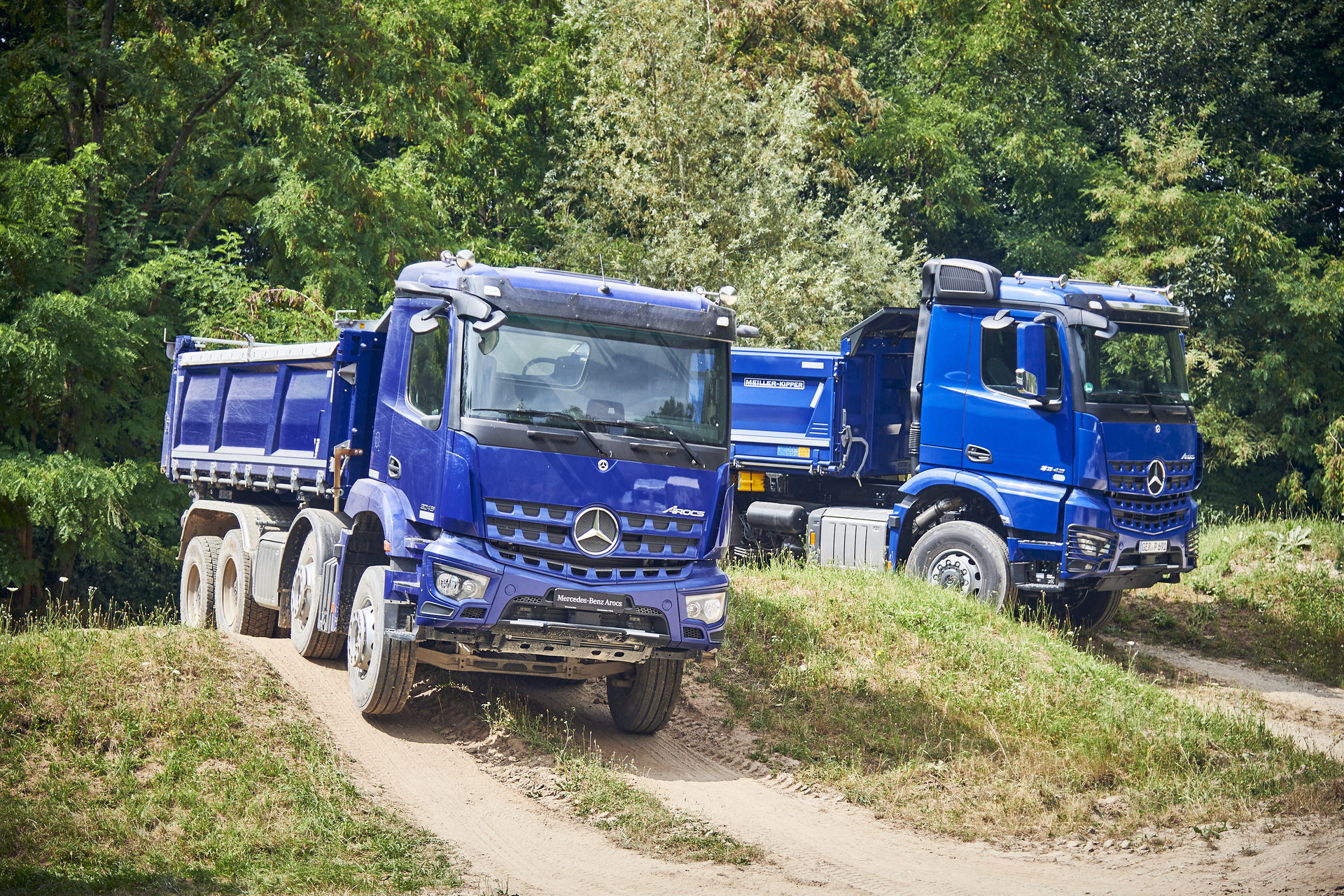 Mercedes-Benz Trucks Construction Vehicles Event in Ötigheim, Germany Mercedes-Benz Trucks: Construction Power for Every Terrain