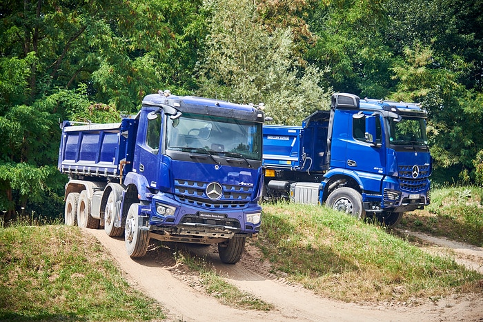 Mercedes-Benz Trucks: Construction Power for Every Terrain