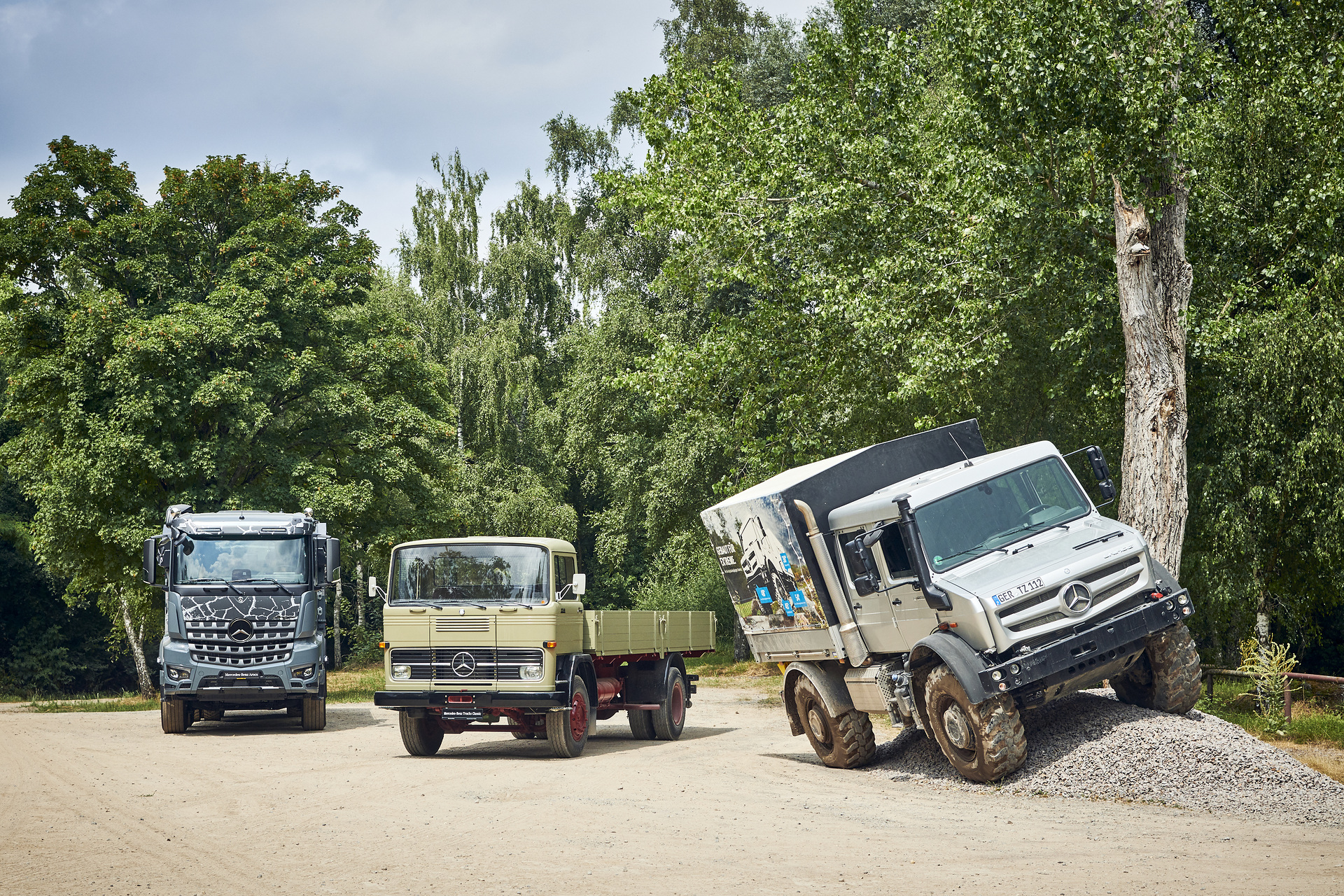 Mercedes-Benz Trucks Construction Vehicles Event in Ötigheim, Germany Mercedes-Benz Trucks: Construction Power for Every Terrain