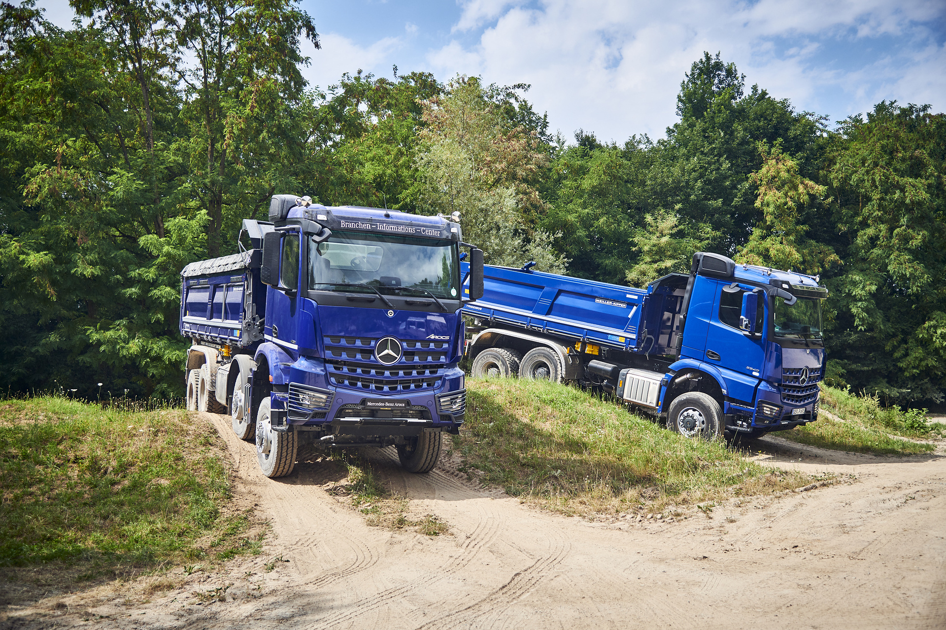 Mercedes-Benz Trucks Construction Vehicles Event in Ötigheim, Germany Mercedes-Benz Trucks: Construction Power for Every Terrain