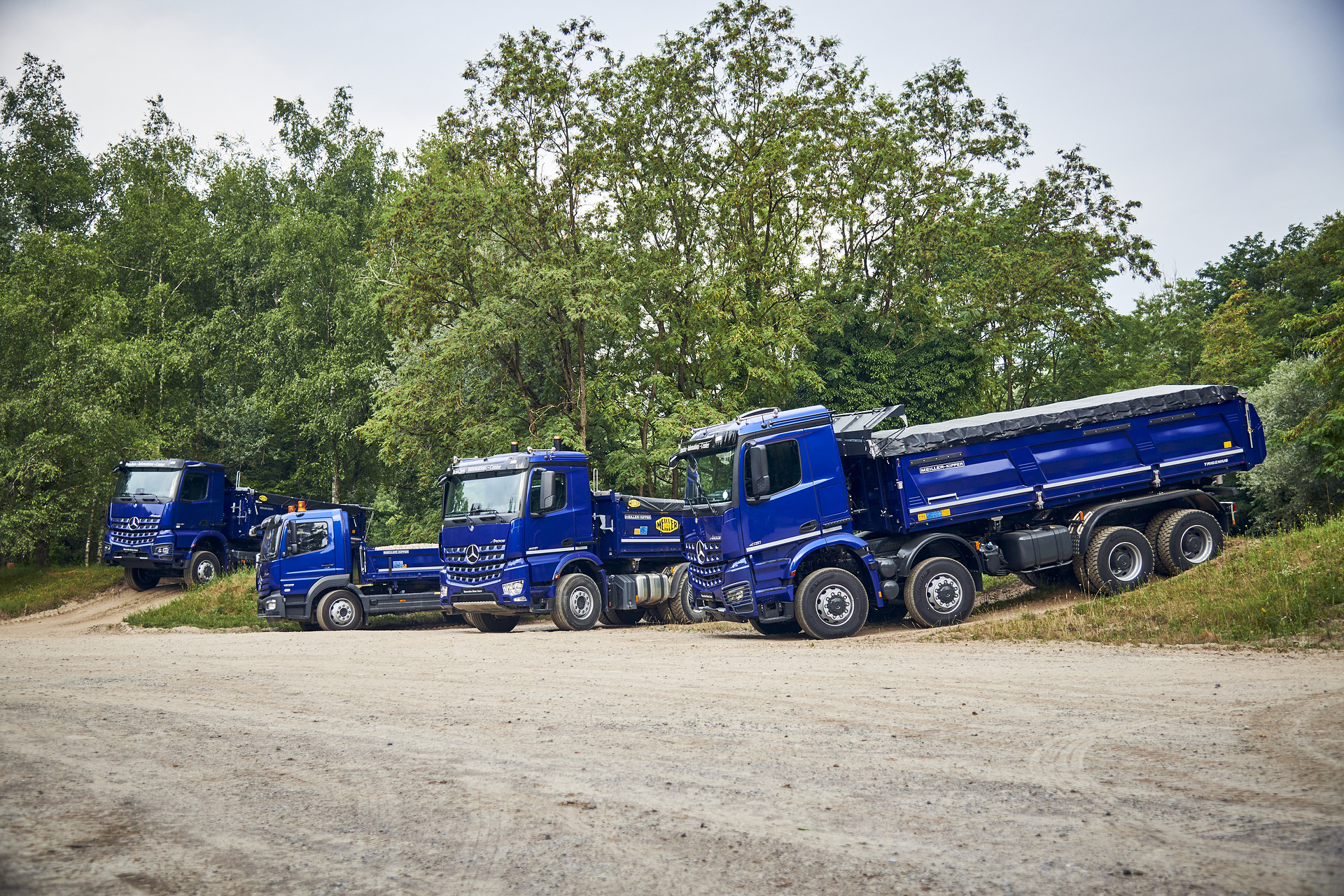 Mercedes-Benz Trucks Construction Vehicles Event in Ötigheim, Germany Mercedes-Benz Trucks: Construction Power for Every Terrain