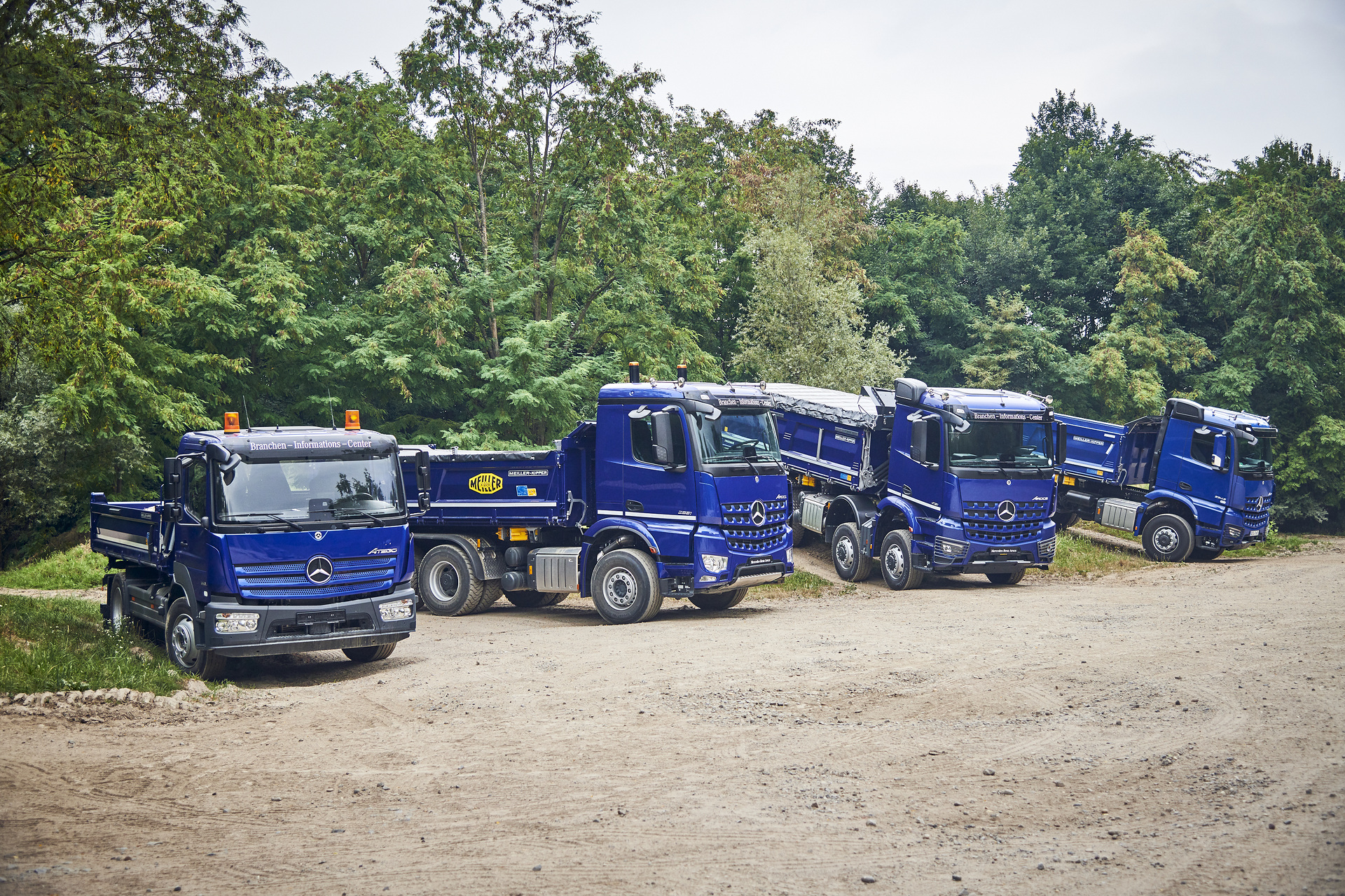 Mercedes-Benz Trucks Construction Vehicles Event in Ötigheim, Germany Mercedes-Benz Trucks: Construction Power for Every Terrain