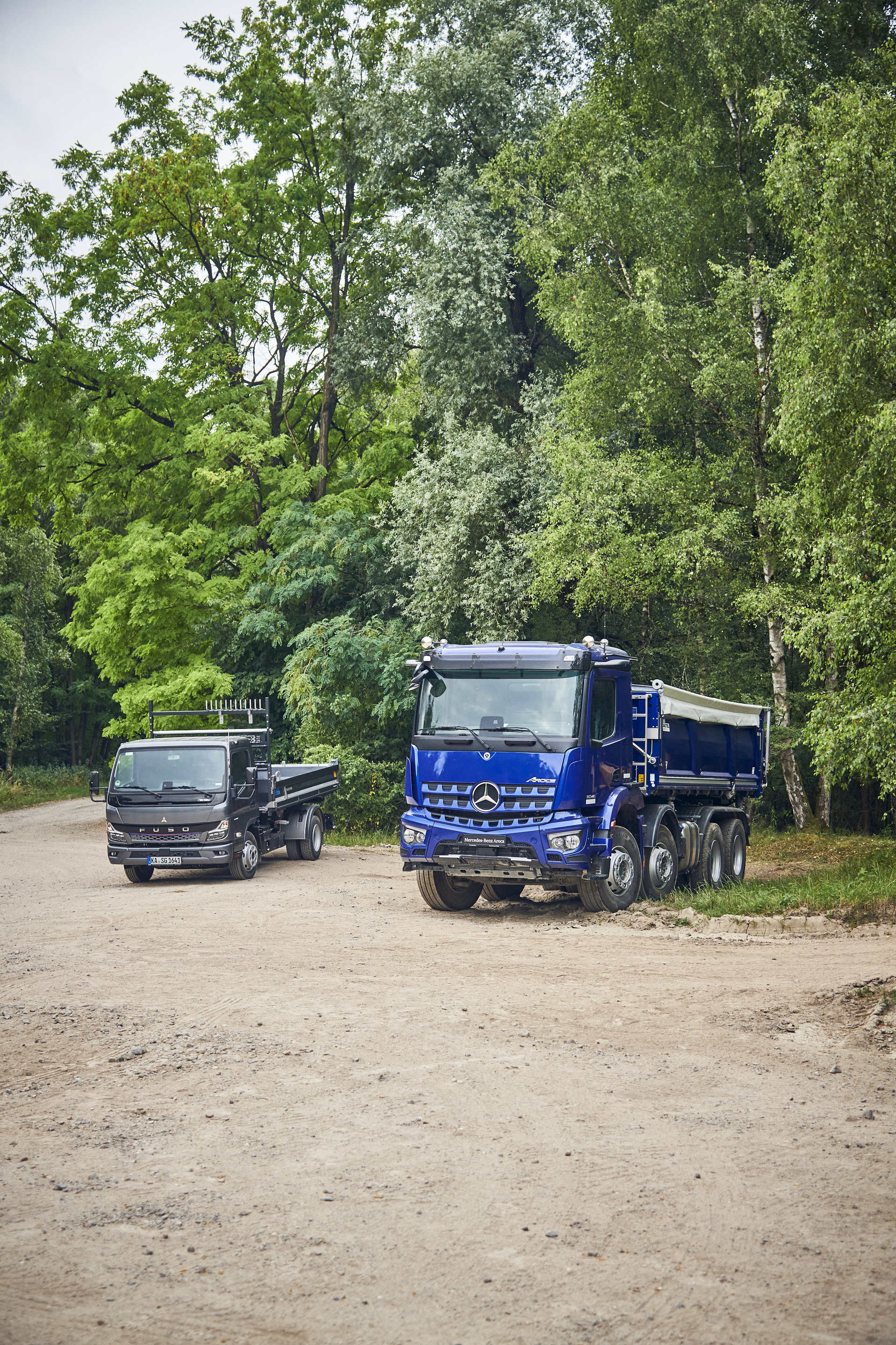 Mercedes-Benz Trucks Construction Vehicles Event in Ötigheim, Germany Mercedes-Benz Trucks: Construction Power for Every Terrain