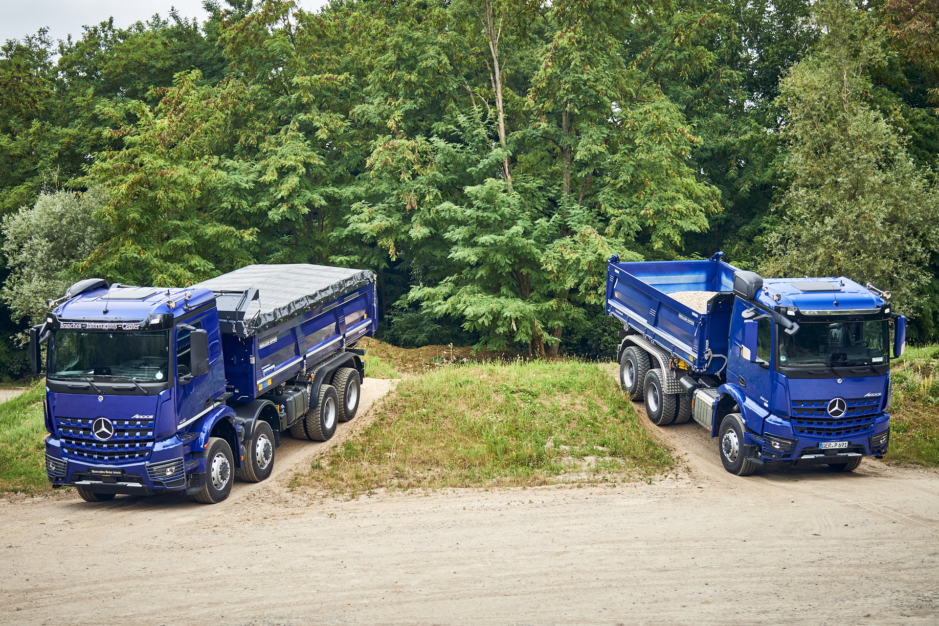 Mercedes-Benz Trucks Construction Vehicles Event in Ötigheim, Germany Mercedes-Benz Trucks: Construction Power for Every Terrain